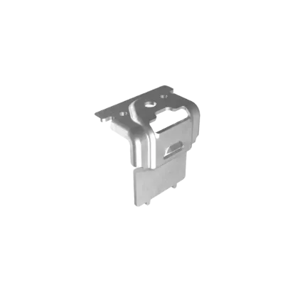 Esdec FlatFix Fusion End Clamp 30mm – Standard Aluminium Finish
