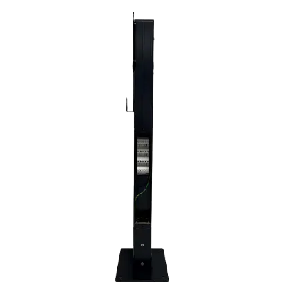 EASEE EV ChargePoint Post with Gland Plate & Base - Surface Mount, 1188mm