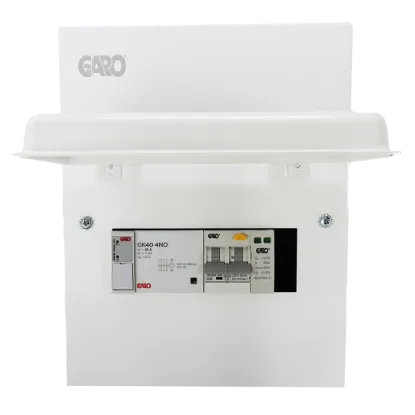 Garo EV Consumer Unit - 40A Type A RCBO, SPD, PME Detection (GS8EV40PME)