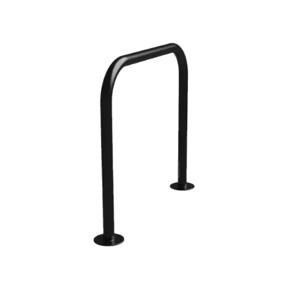 Surface Bolt-Down EV ChargePoint Protector - Galvanised Black, 800mm x 750mm