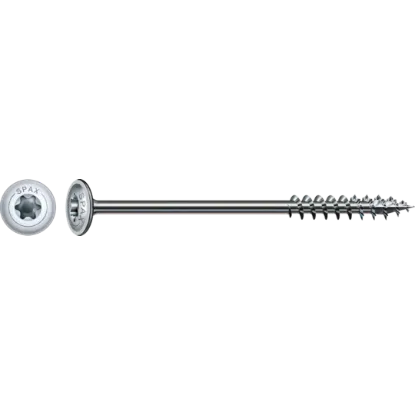 SPAX WIROX T-STAR Washer Head Screw 6.0x80mm Box = 100