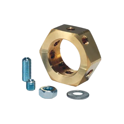 SWA 20mm Brass Lock Nut (Pack of 2)
