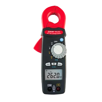 TIS 570 AC/DC Earth Leakage Clamp Meter