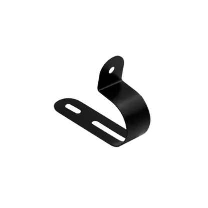Unicrimp 6mm Black Round Cable Clips (Pack of 10)