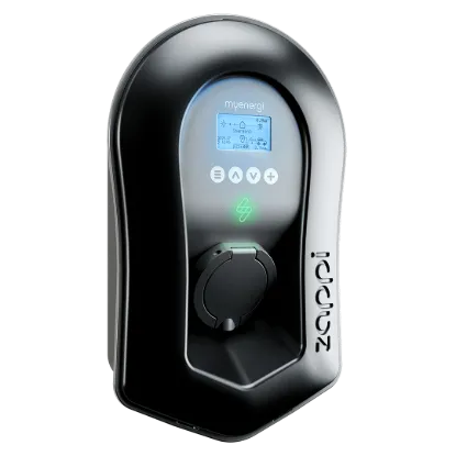 myenergi Zappi Smart EV Charger (7kW/22kW) Untethered Type 2 – Black