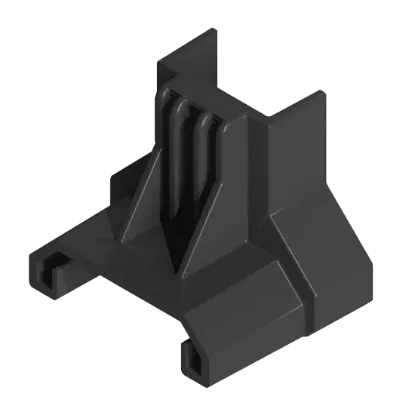 Esdec ClickFit Evo End Clamp - Black Metal Roof Adapter